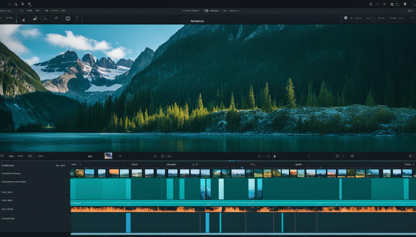 AI-driven video editor for small projects