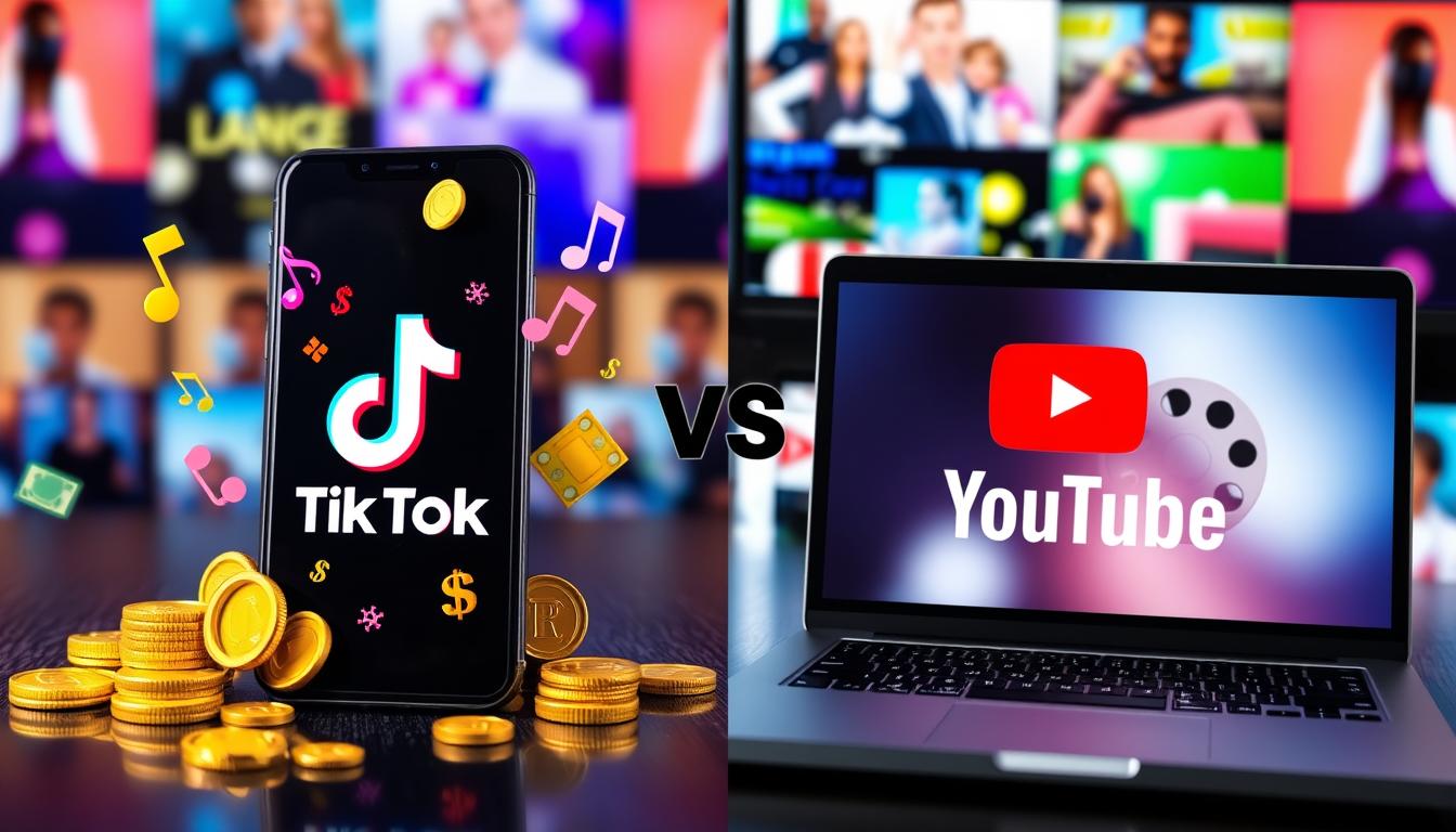 is it easier to make money on tiktok or youtube