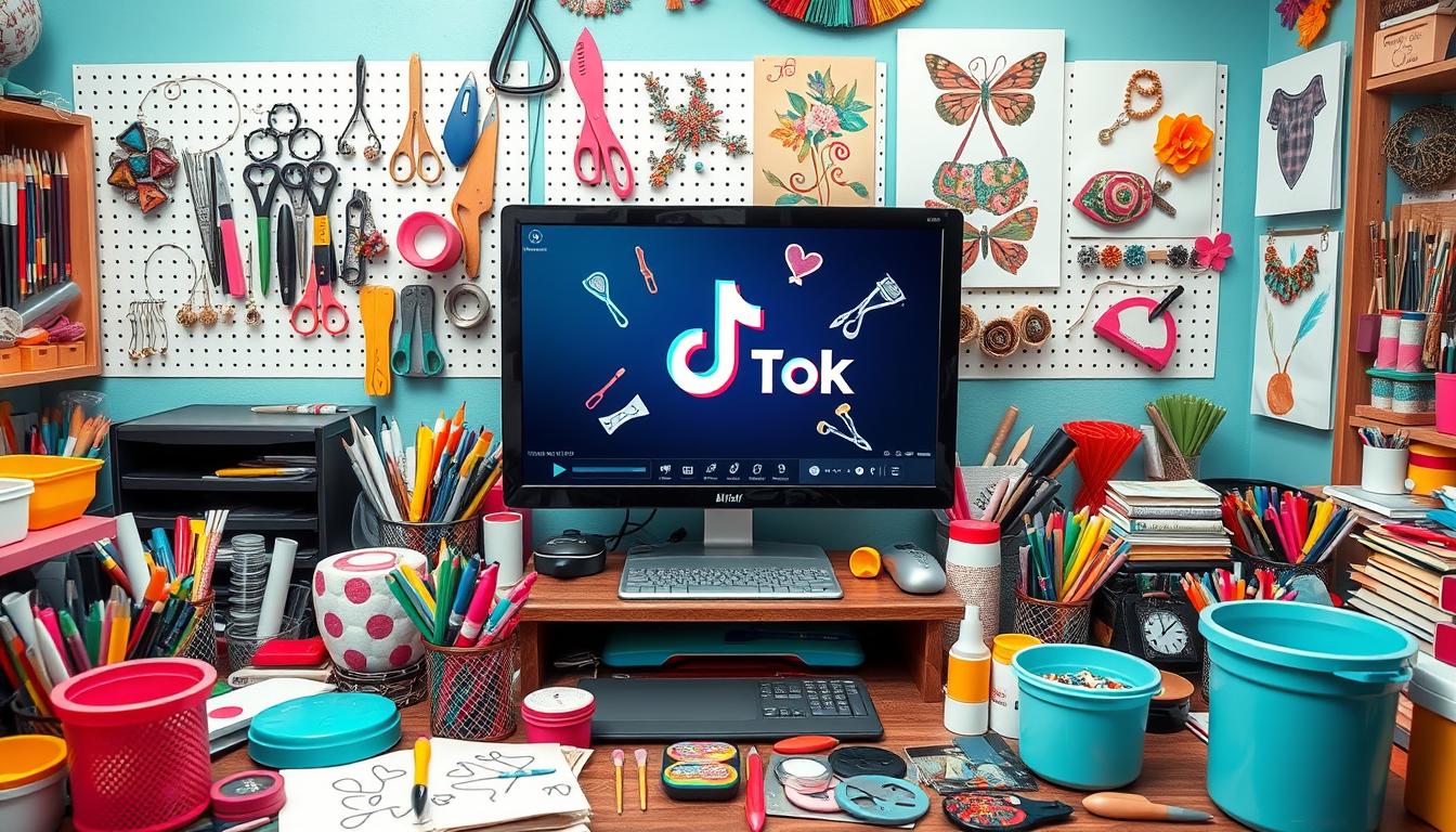 AI TikTok Generator For Crafting Guides | Create And Share