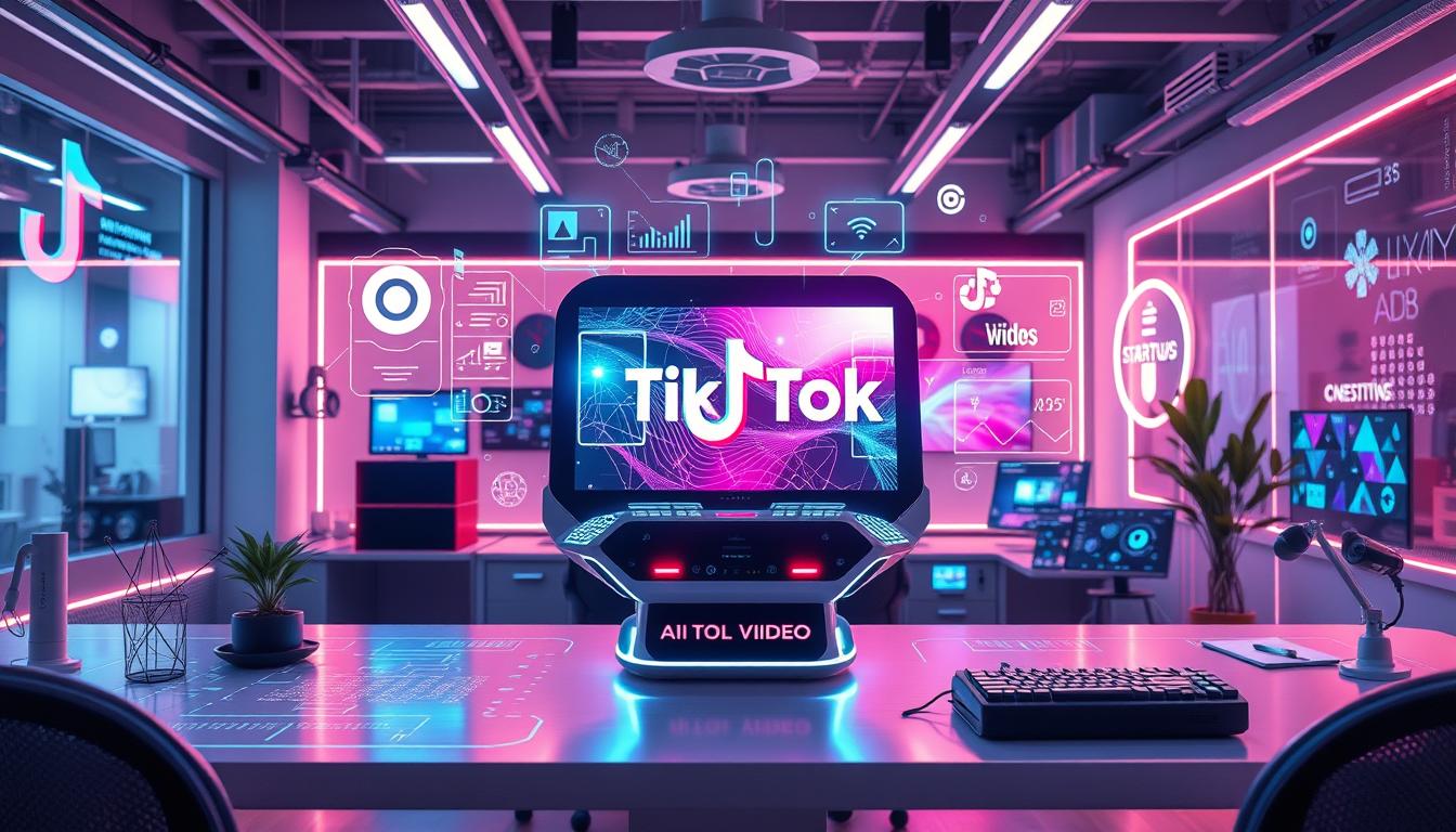 AI TikTok generator for startup pitches