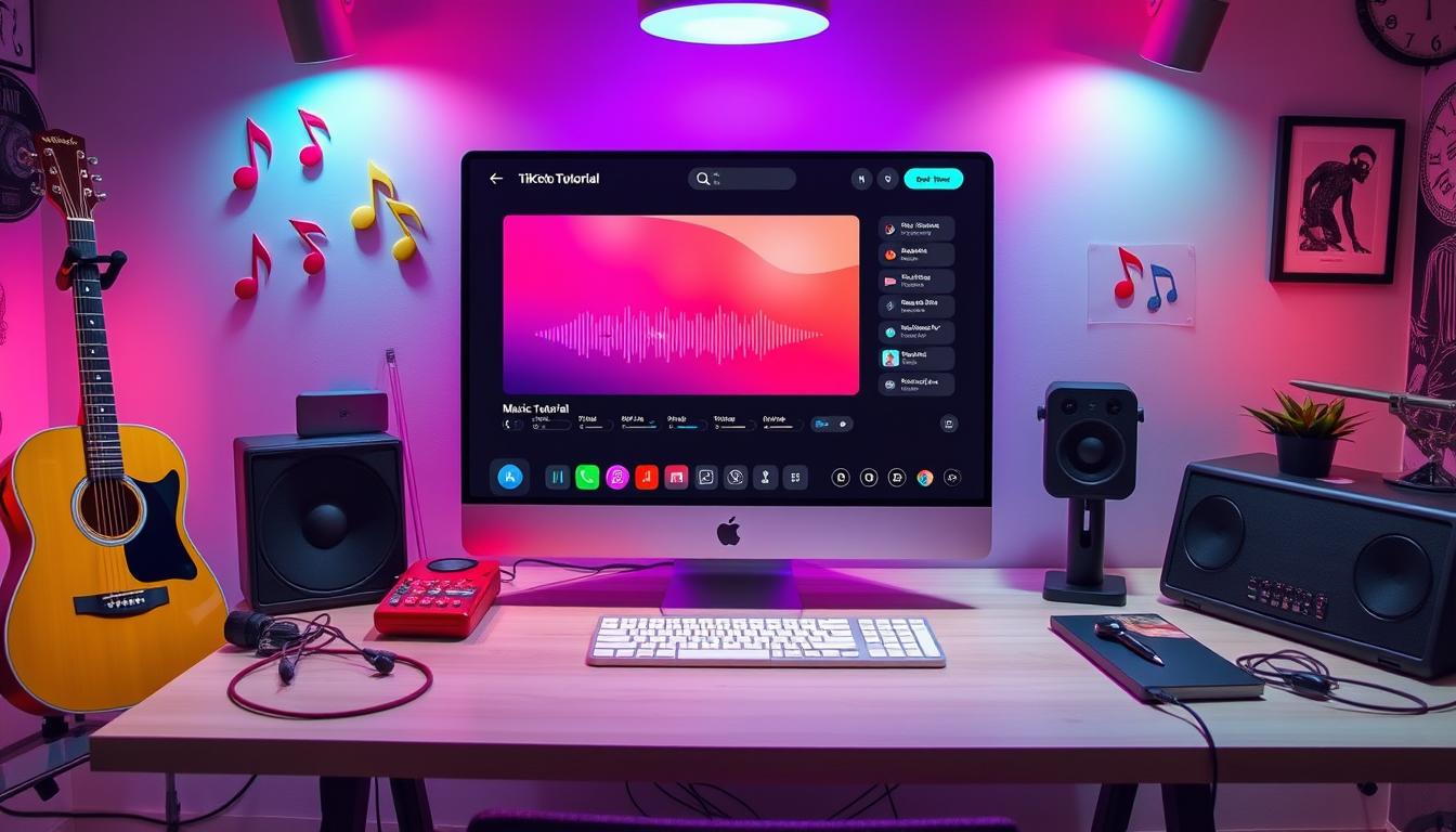 AI TikTok video maker for music tutorials