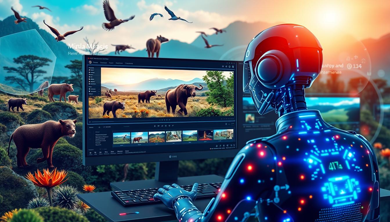 AI-powered video editing