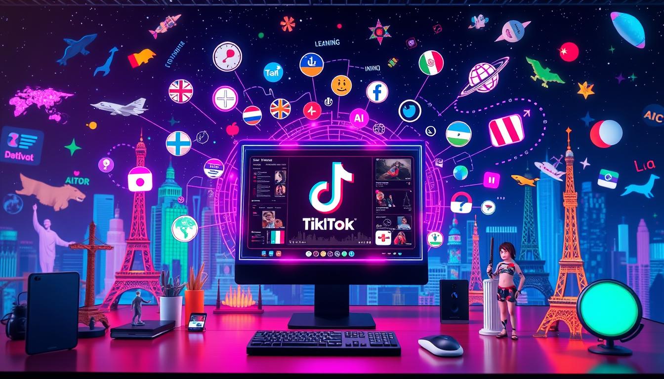 Multilingual AI TikTok video creator