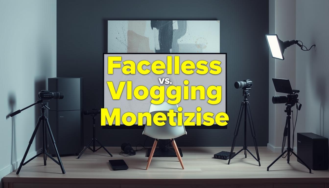 faceless vlogging monetization