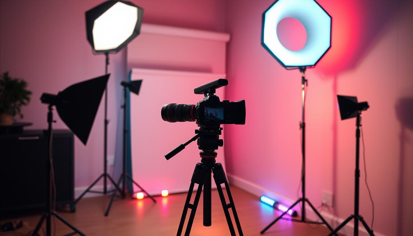 lighting setup for faceless youtube channel