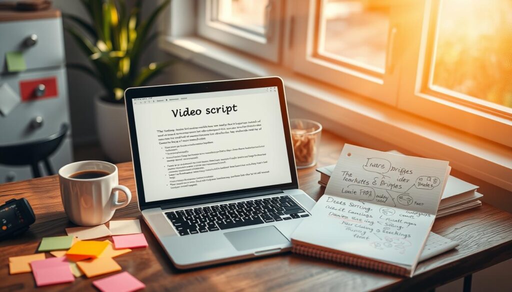 video scriptwriting