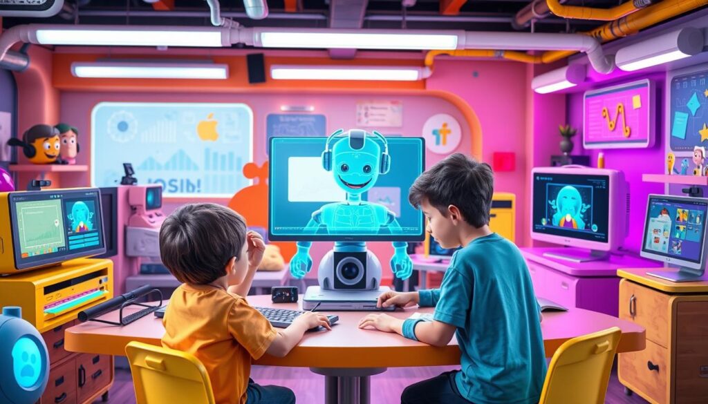 AI-assisted video editing for kids