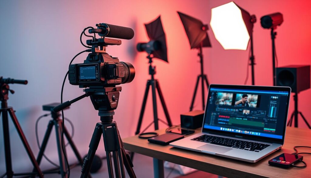 Faceless video production equipment and software