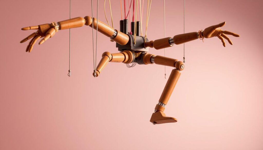 Marionette character rigging