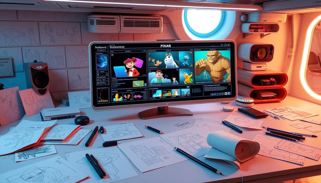 Pixar AI Storyboard Tool