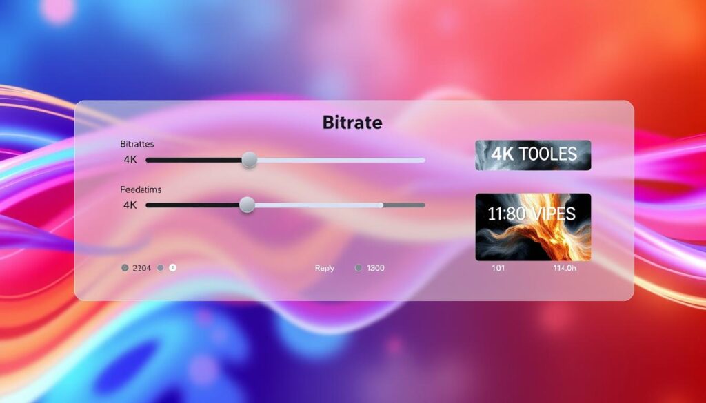 bitrate settings