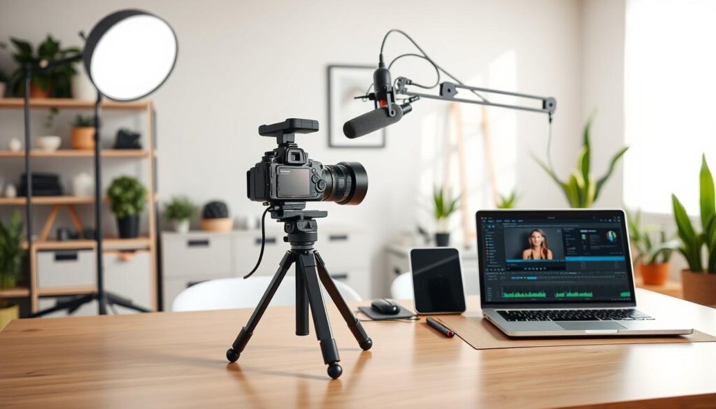 video recording setup