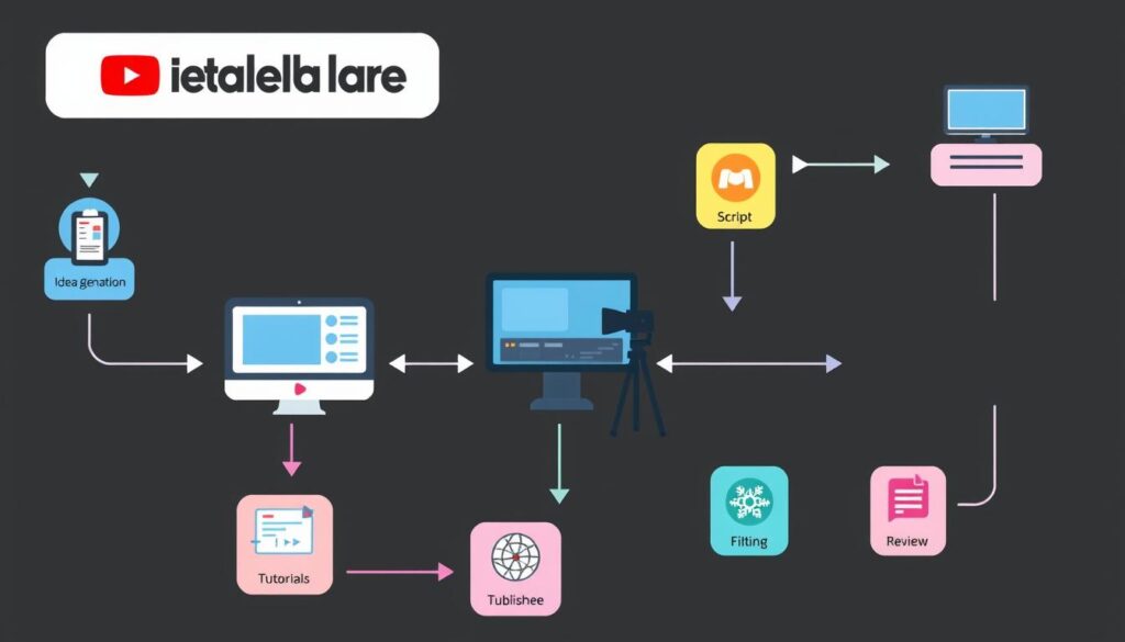 youtube content workflow