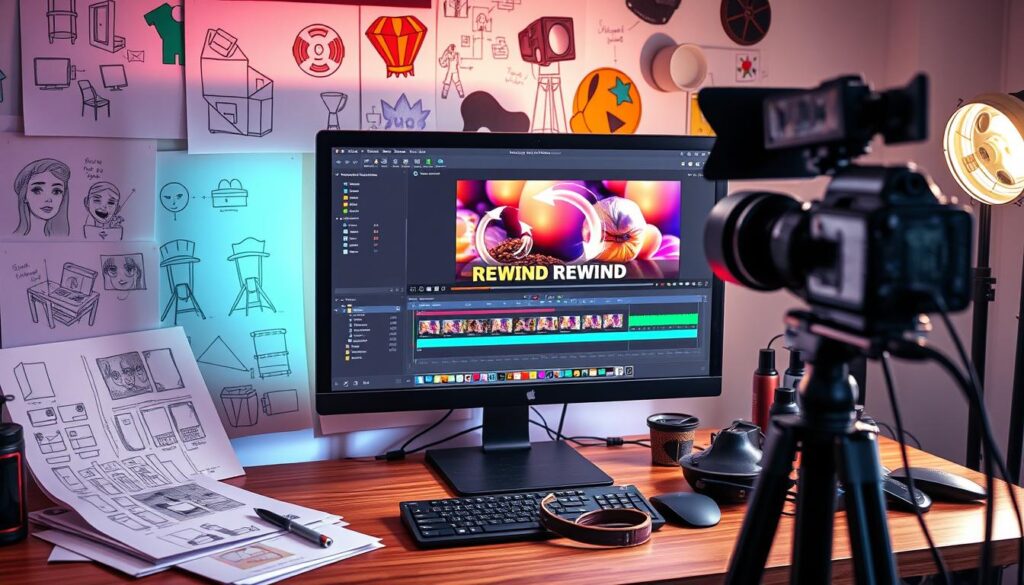 Reverse Video Editing Techniques