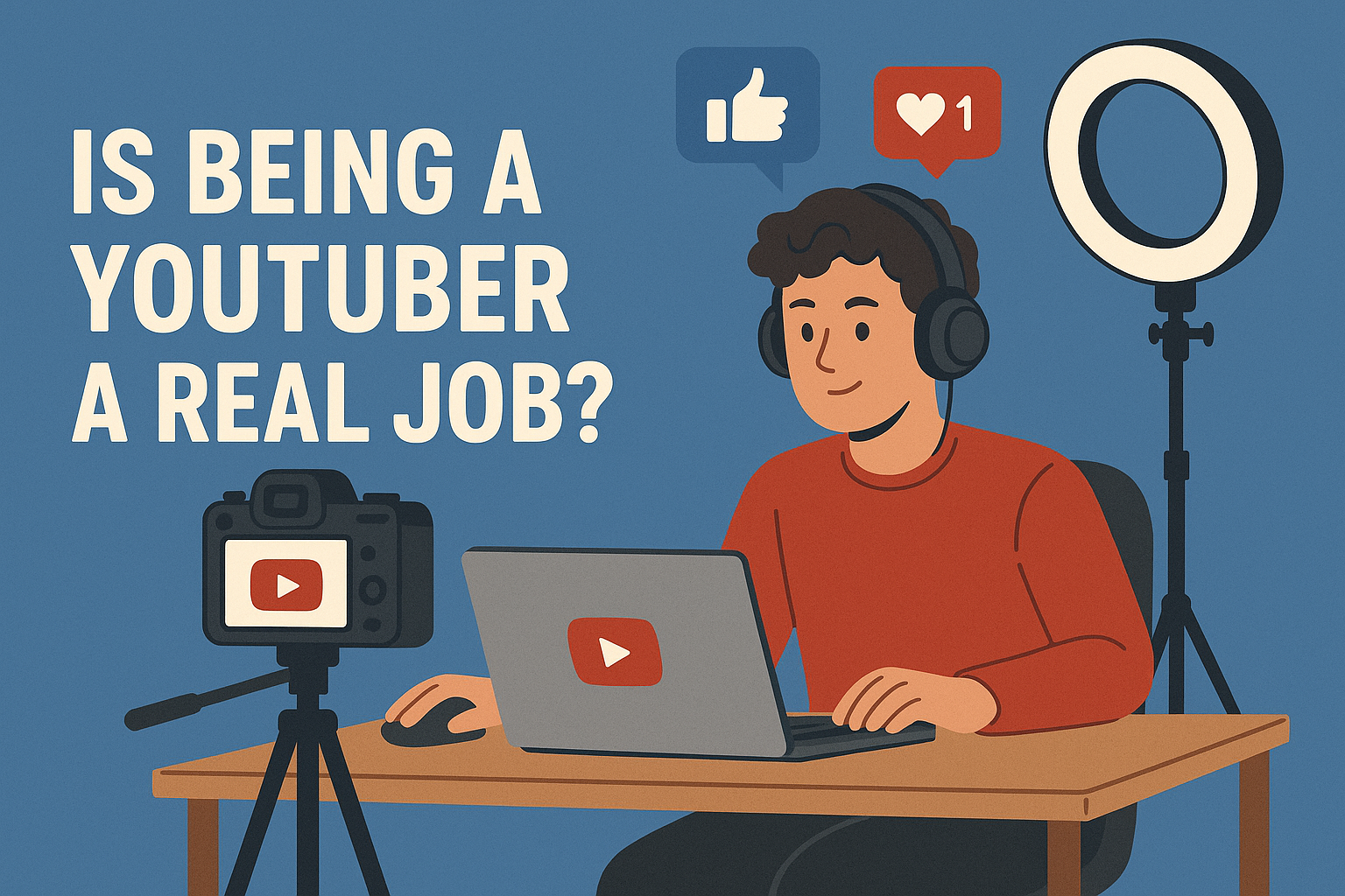 Shorts Generator AI | Is Being a YouTuber a Real Job? Breaking It Down Is Being a YouTuber a Real Job?