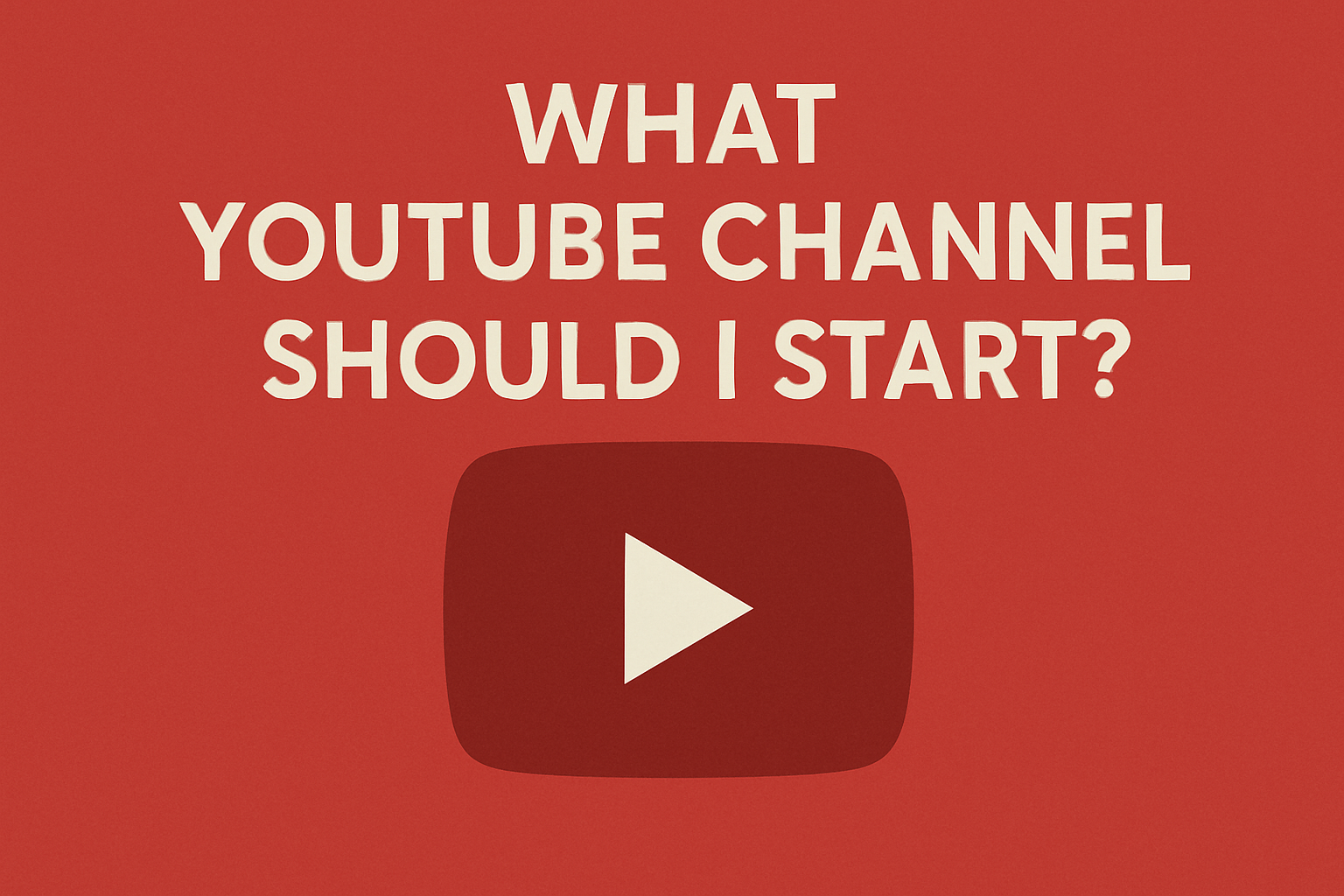 Shorts Generator AI | What YouTube Channel Should I Start? Find Your Niche Fast What YouTube Channel Should I Start