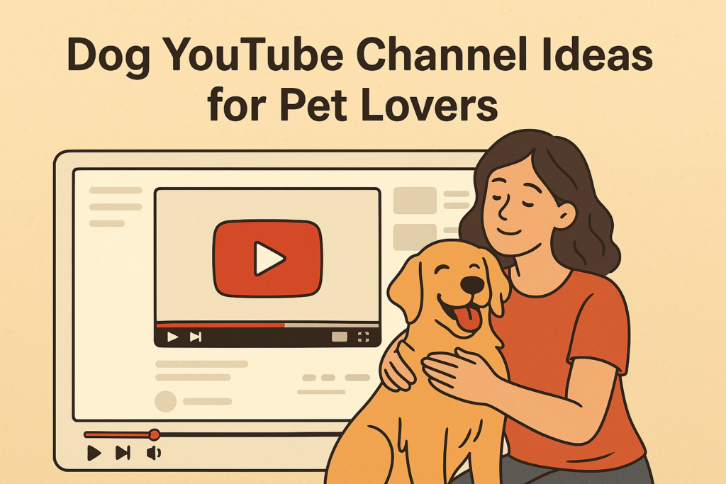 Dog YouTube Channel Ideas for Pet Lovers Dog YouTube Channel Ideas for Pet Lovers